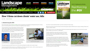Conserve LandCare Featured in Landscape Management Magazine